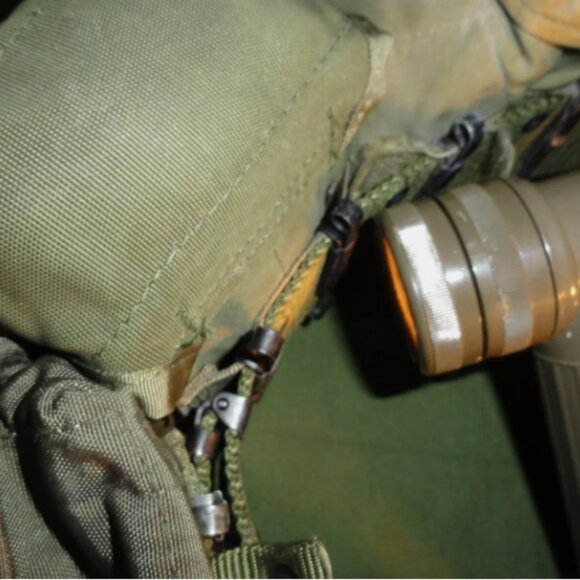XL VIETNAM ERA LC-1 LOAD CARRYING SUSPENDERS ALICE CLIP OD GREEN LBE RIG LD 3544 - Picture 13 of 16